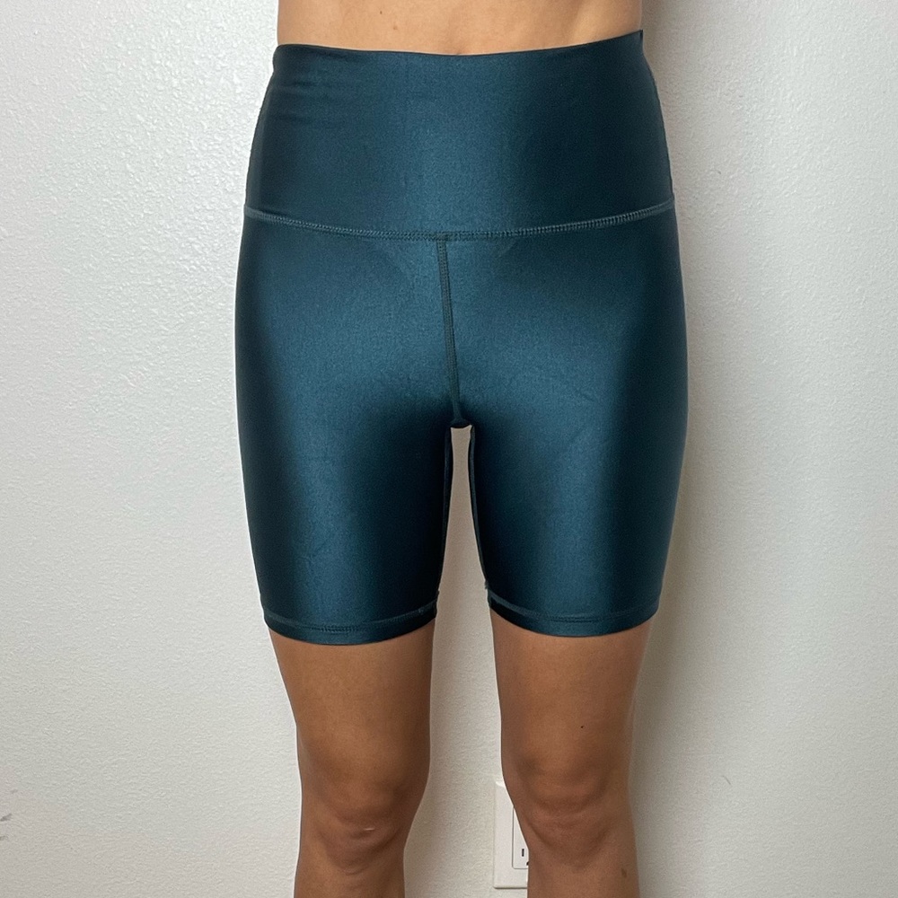 XXS Fabletics Blue Biker Shorts